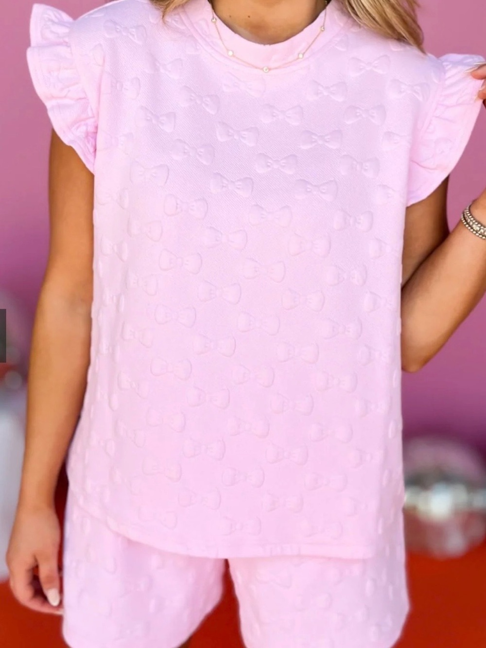 SSYS The Label Pink Women's Matching Set - Picture 3 of 6